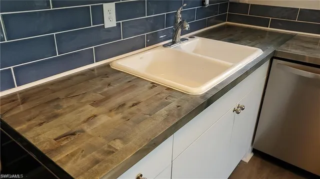 a bathroom with a sink