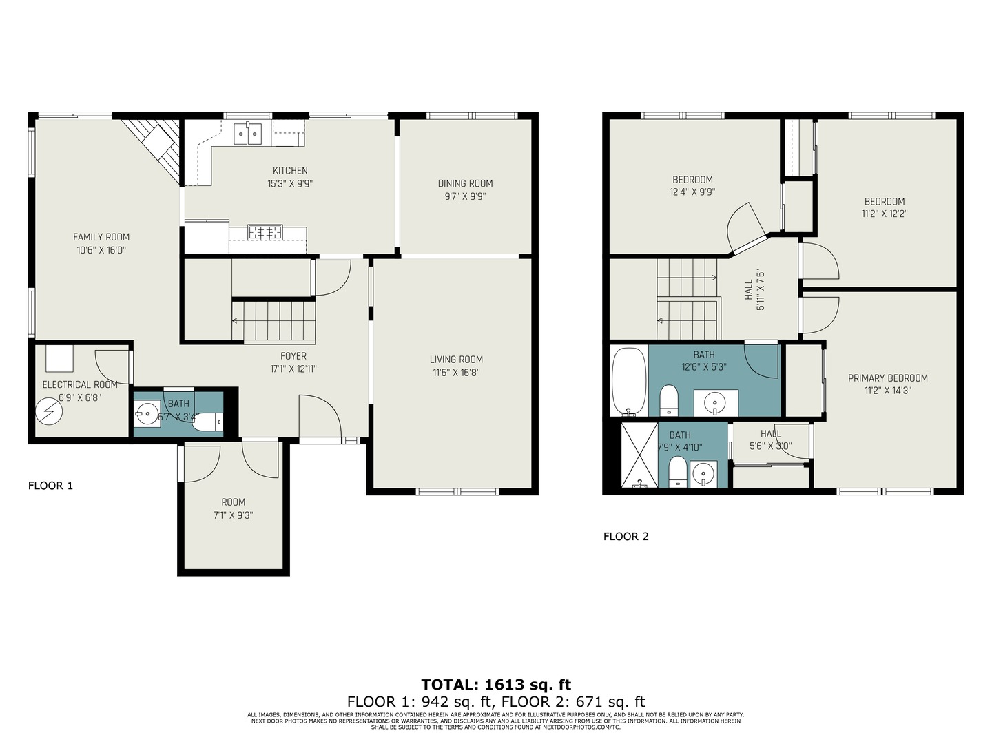 235 Hedgerow Drive Bloomingdale, IL 60108 - Photo 22 of 24 a picture of a floor plan