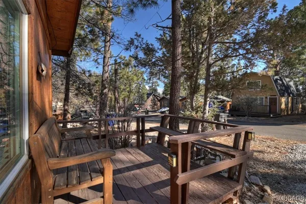 a view of outdoor seating