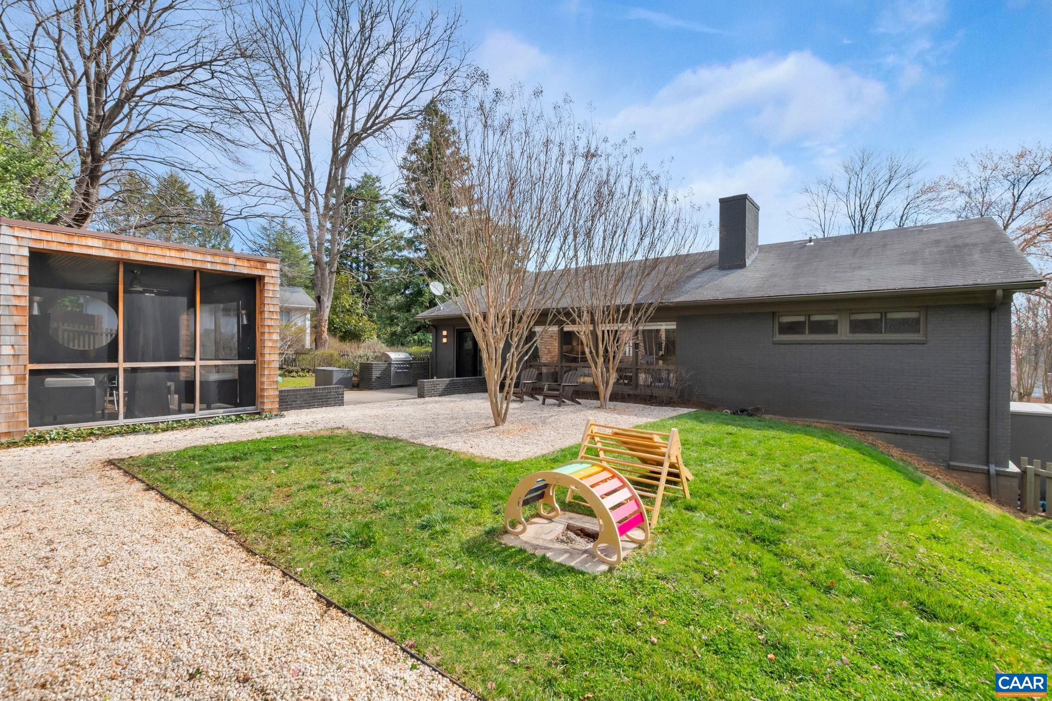 1717 Meadowbrook Heights Road Charlottesville, VA 22901 - Photo 29 of 43 a view of a backyard with a patio