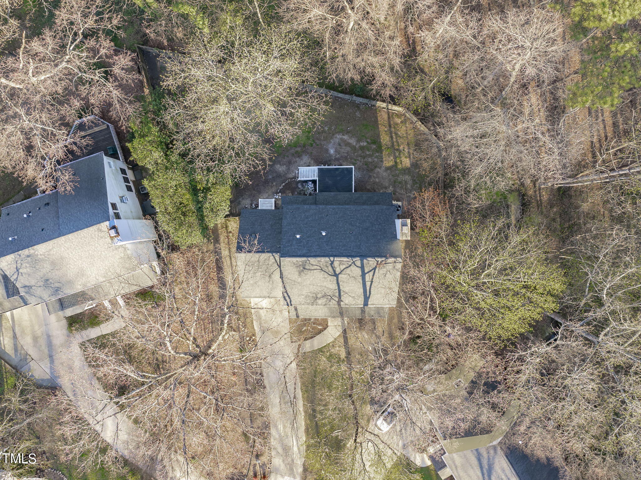 4601 Fisk Court Raleigh, NC 27604 - Photo 43 of 49 Aerial View