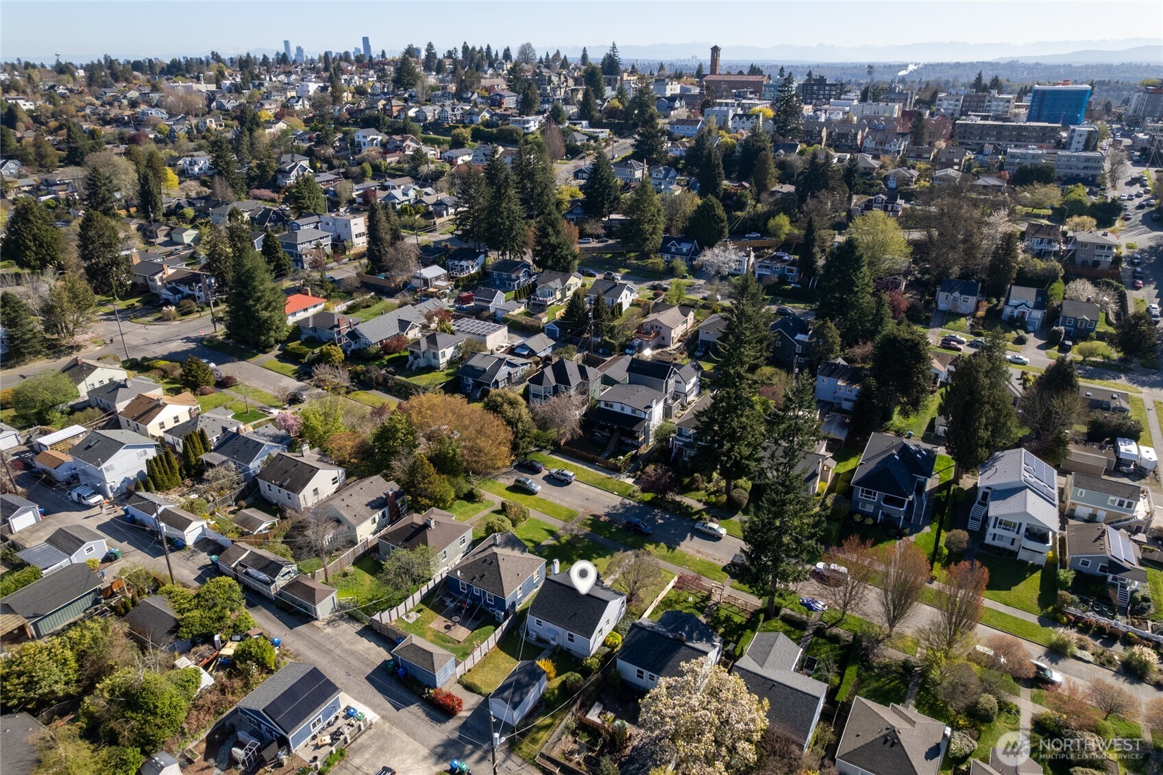 4437 47th Avenue Southwest Seattle, WA 98116 - Photo 38 of 39 an aerial view of multiple house