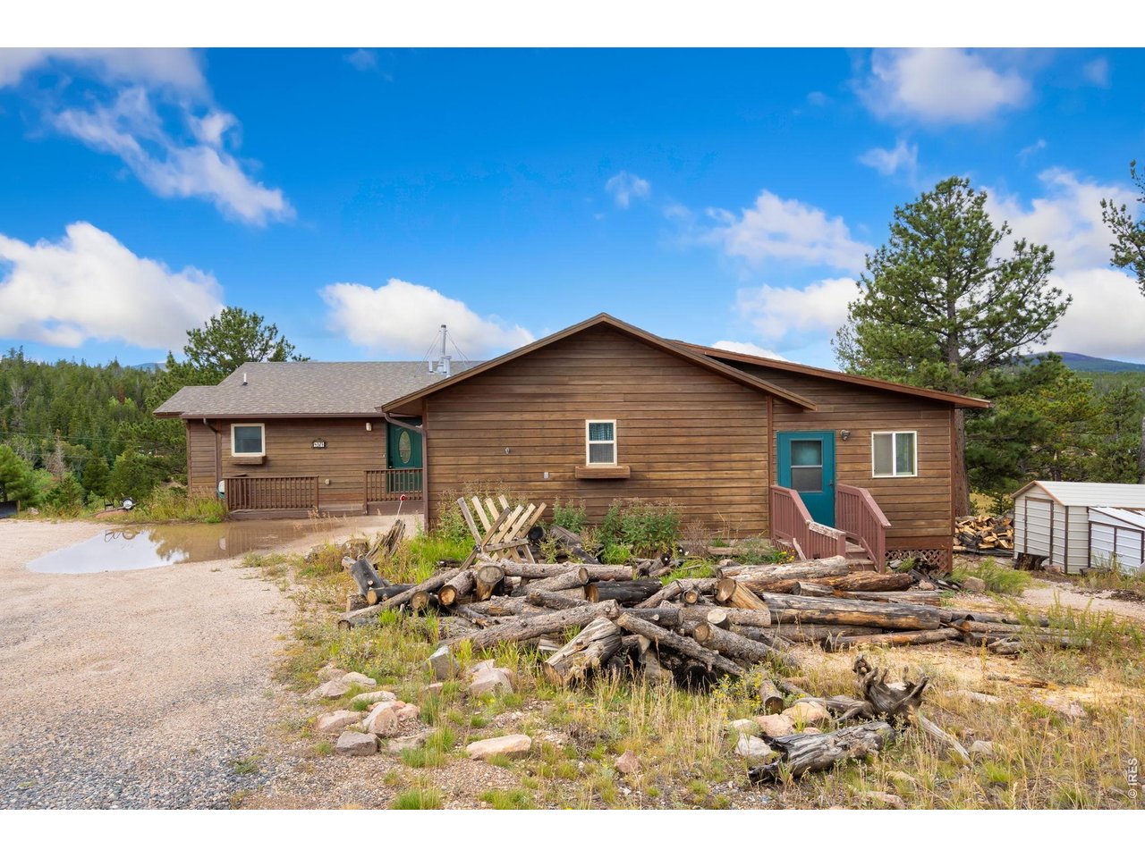 141 Tami Road Red Feather Lakes, CO 80545 - Photo 31 of 45 North elevation.
