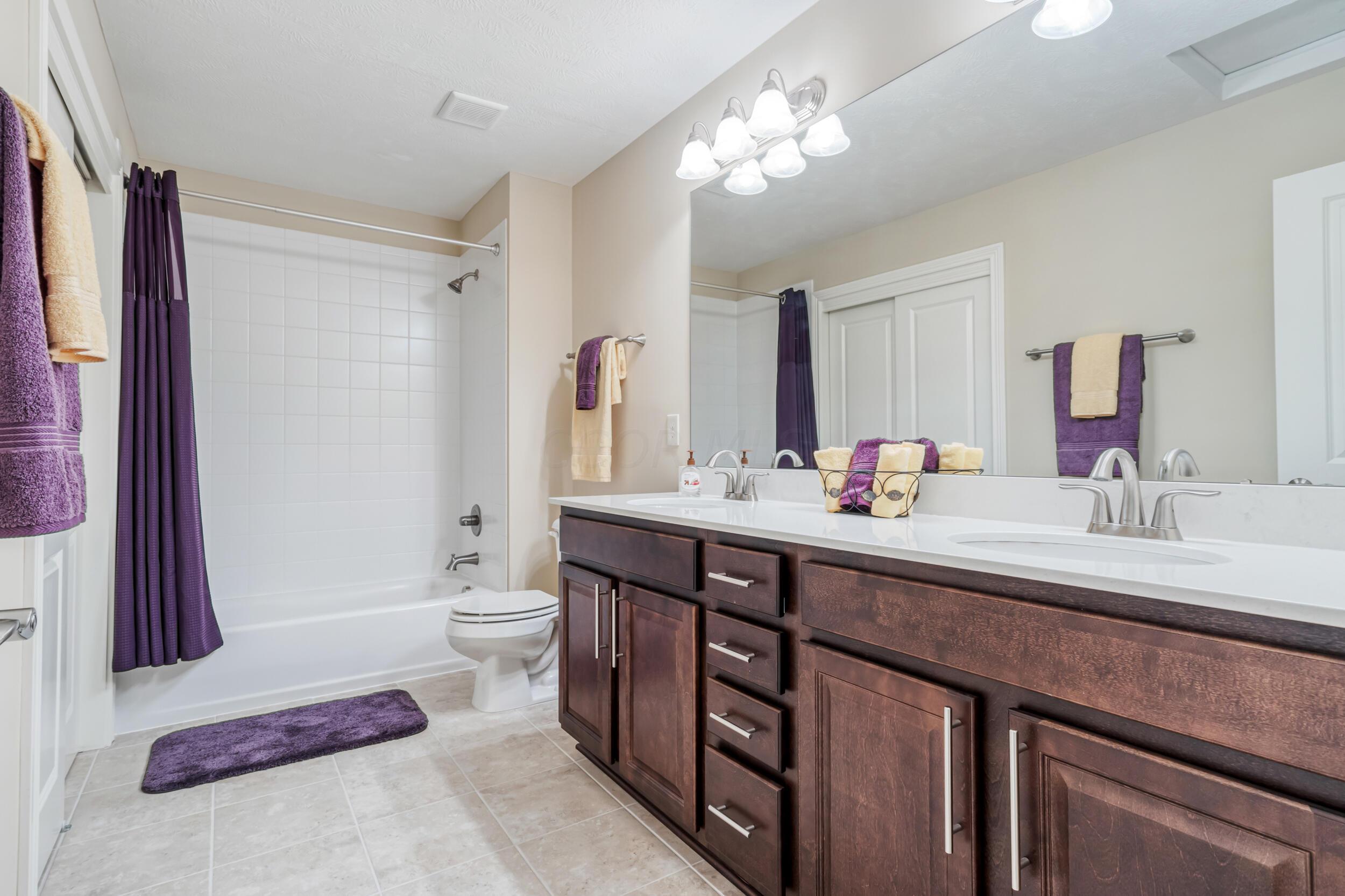 6731 Winemack Loop Dublin, OH 43016 - Photo 23 of 42 Upstairs Bathroom