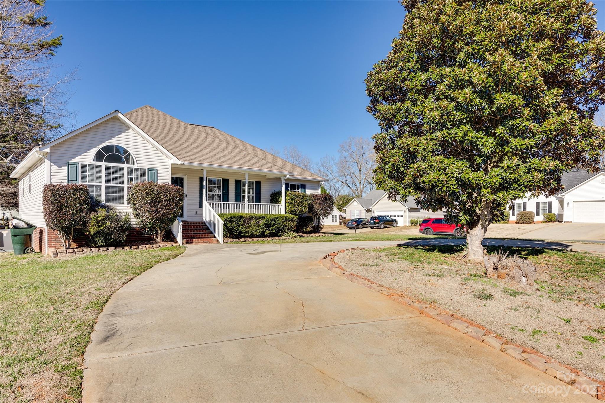 573 Strathclyde Way Rock Hill, SC 29730 - Photo 19 of 21 a front view of a house with a yard and garage