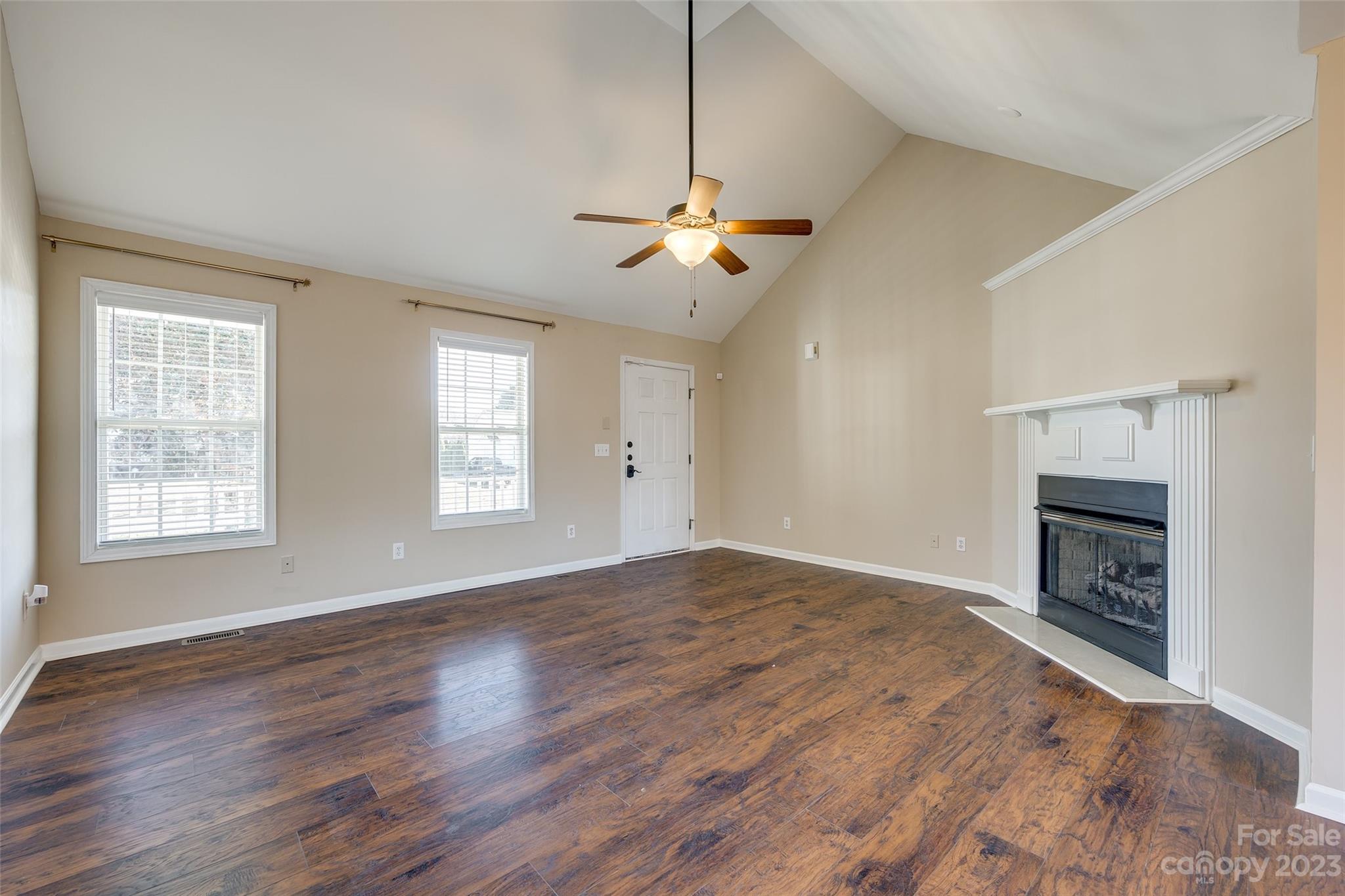 573 Strathclyde Way Rock Hill, SC 29730 - Photo 5 of 21 a view of empty room with wooden floor and fan