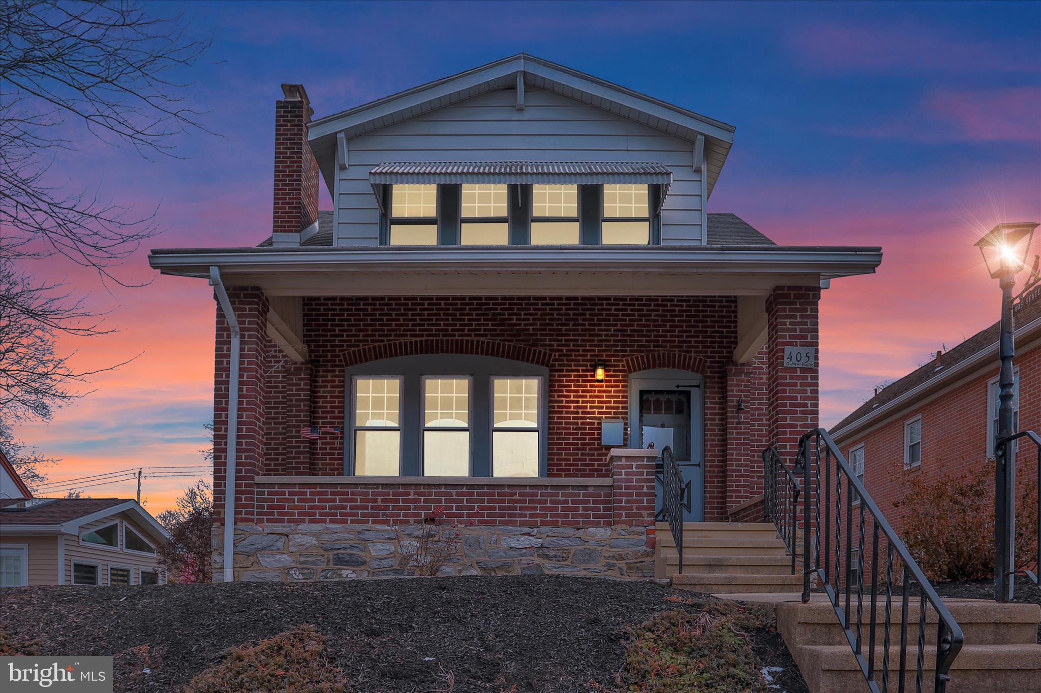 405 State Street Reading, PA 19607 - Photo 4 of 42 a front view of a house