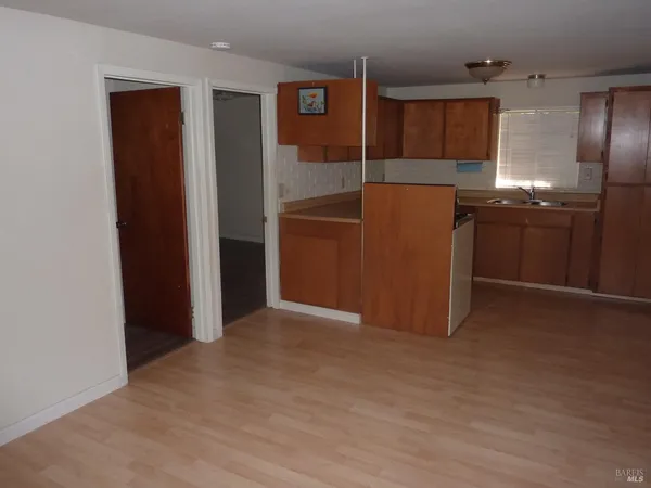 a view of a room with a shower