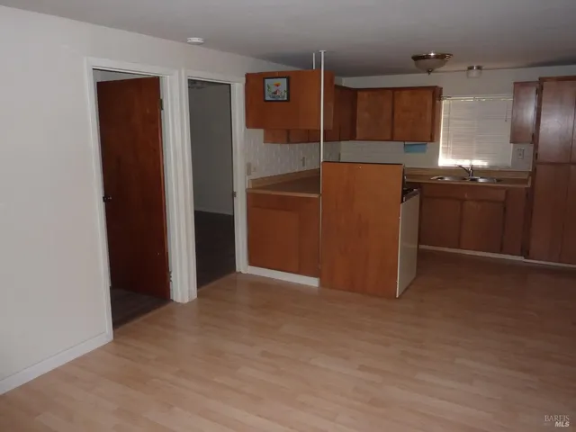 a view of a room with a shower