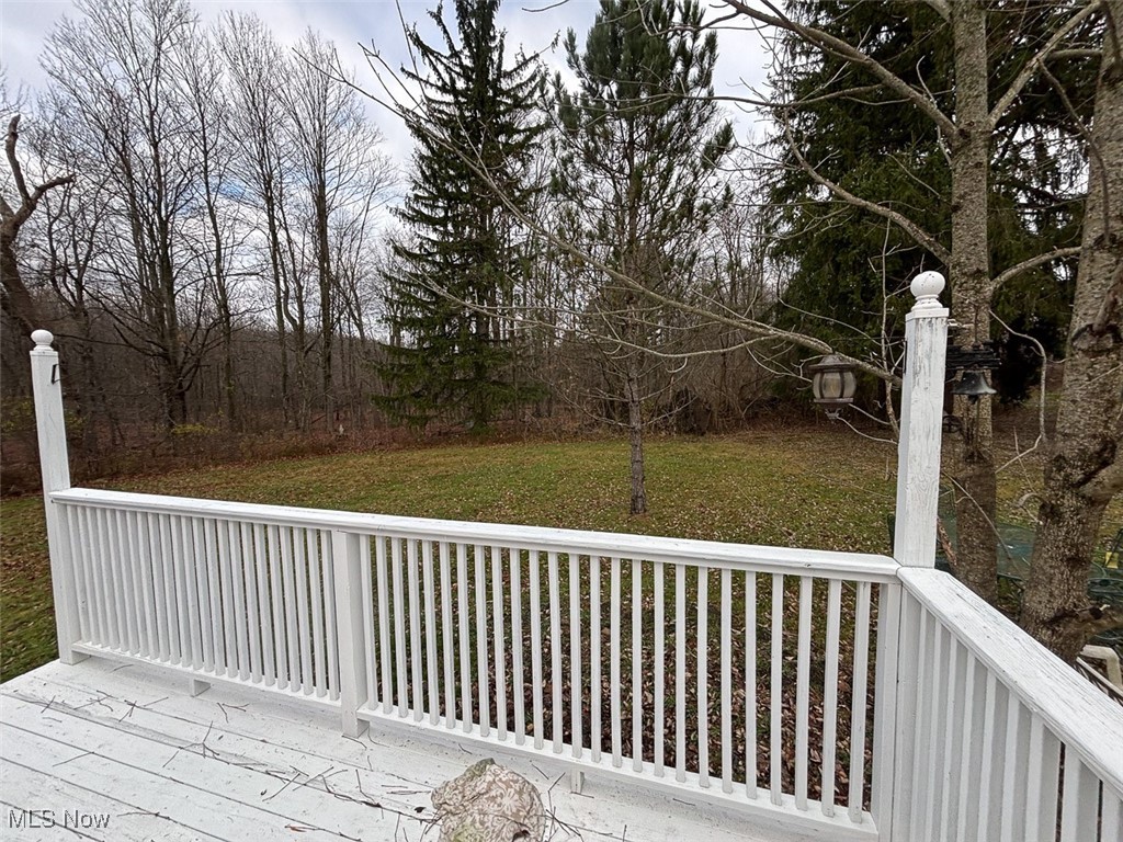 13250 Chardon-Windsor Road Chardon, OH 44024 - Photo 5 of 10 Wooden deck with a lawn
