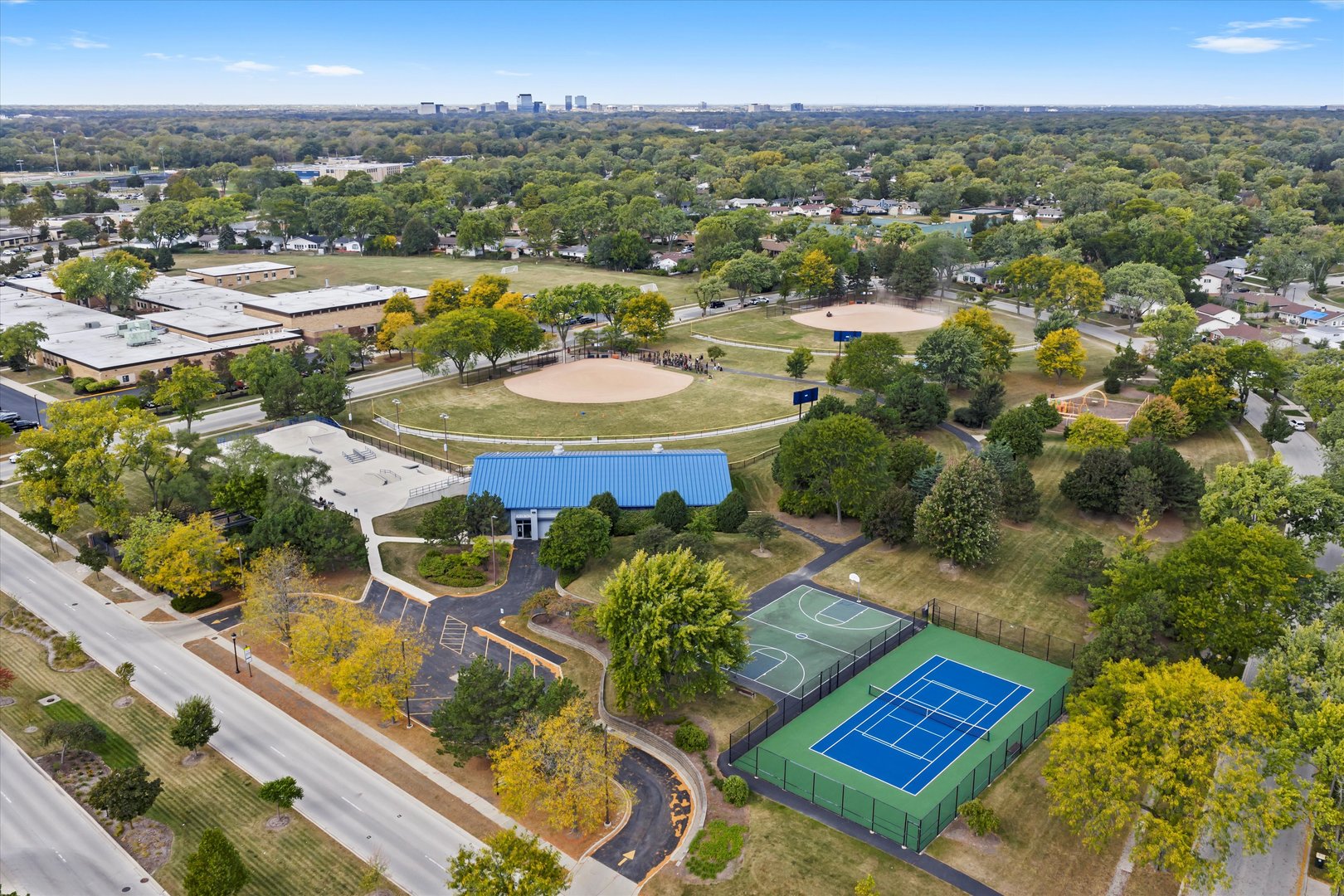 836 Bonita Avenue Elk Grove Village, IL 60007 - Photo 3 of 41 a view of a city from a terrace