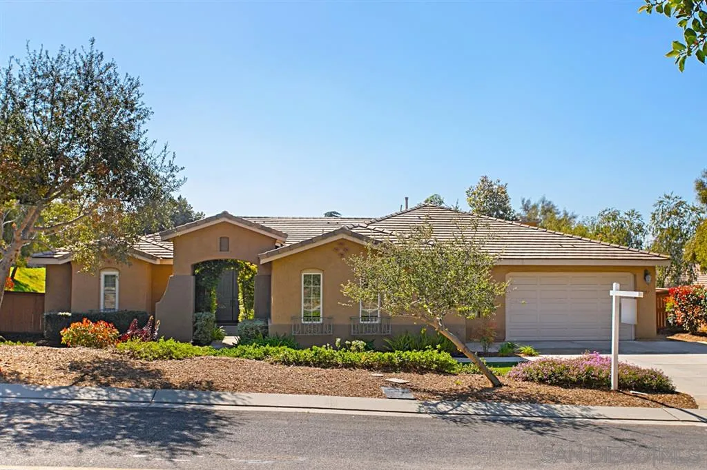 1757 Monte Mar Road Vista, CA 92084 - Photo 1 of 25 front view of house with a yard