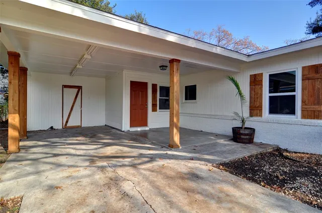 a view of a house and window