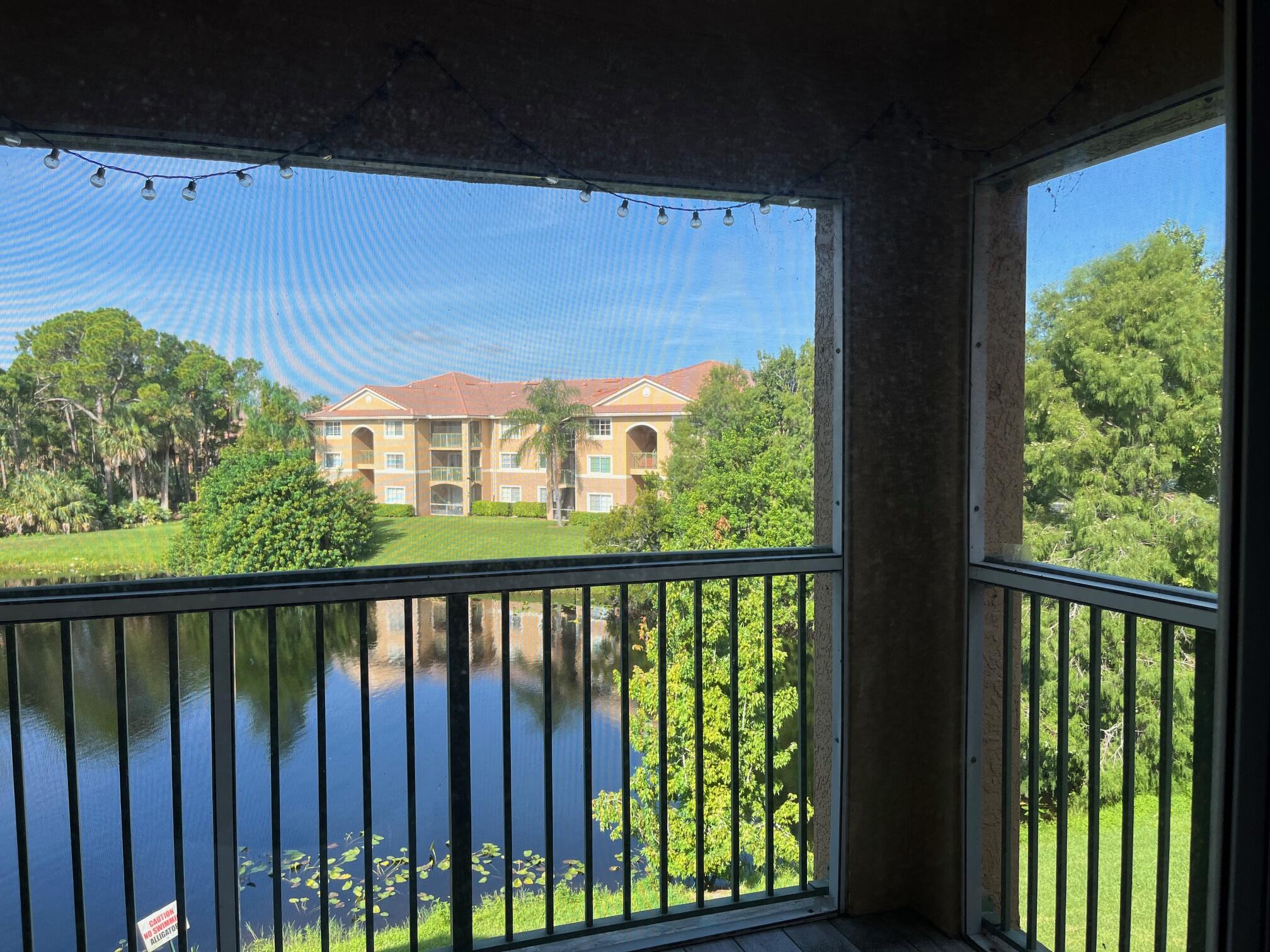 3769 Northwest Mediterranean Lane, Unit 2308 Jensen Beach, FL 34957 - Photo 8 of 16 a view of a balcony