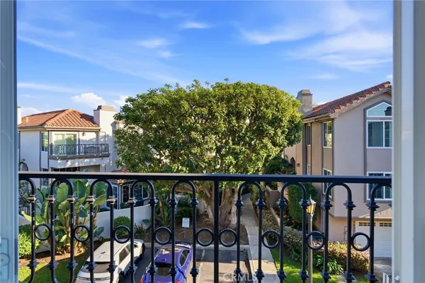 swimming pool view from balcony