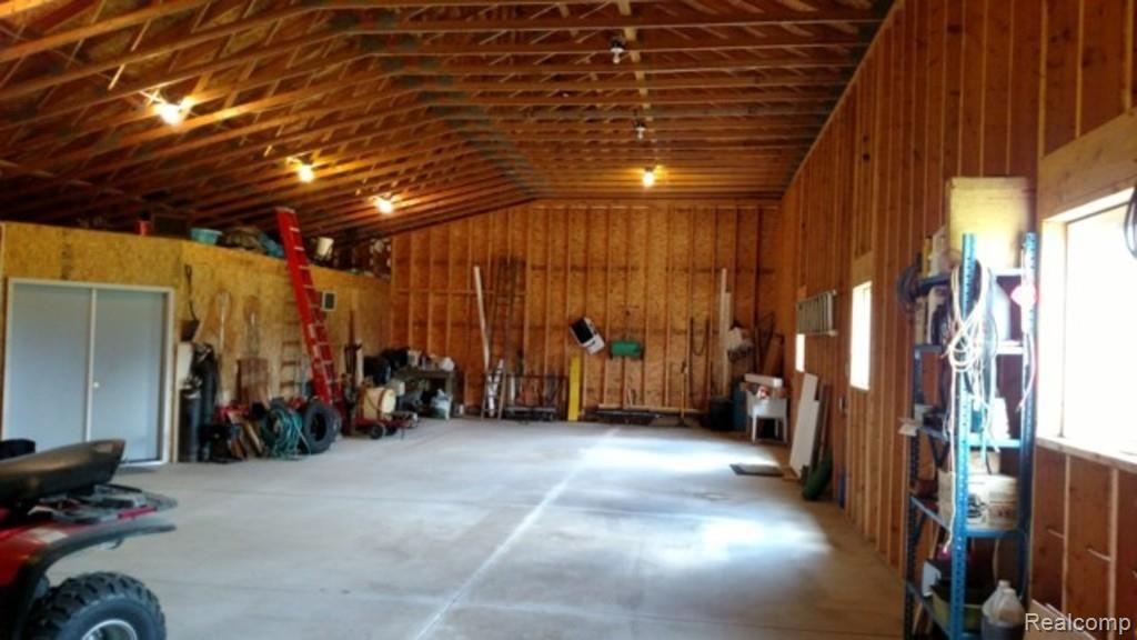 11633 Wilkes Road Yale, MI 48097 - Photo 29 of 30 This is another view of the inside of the pole barn.