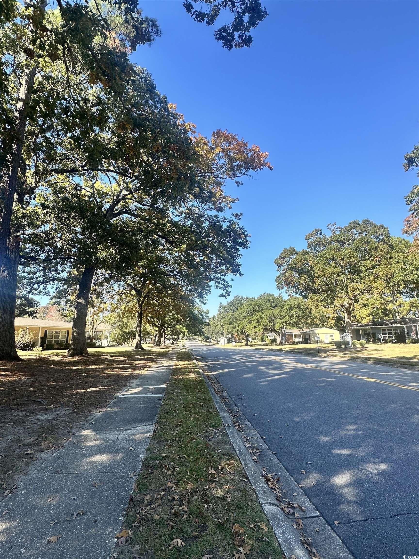 539 Redwood Avenue, Unit 539 Myrtle Beach, SC 29577 - Photo 17 of 23 View of the treelined streets of the community. Sidewalks and mature trees throughout. Close to Barc Parc South.