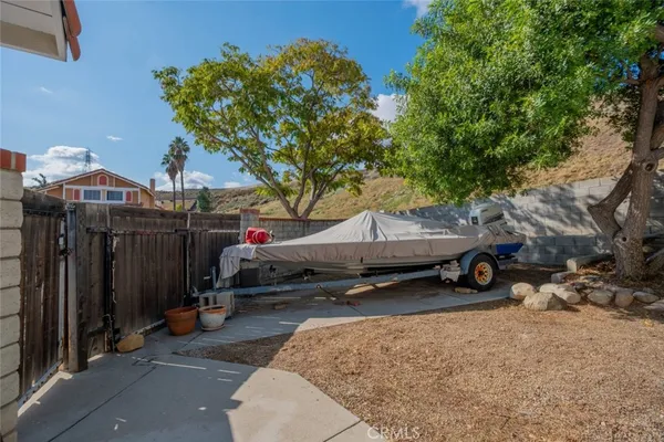 a car parked in front of a house