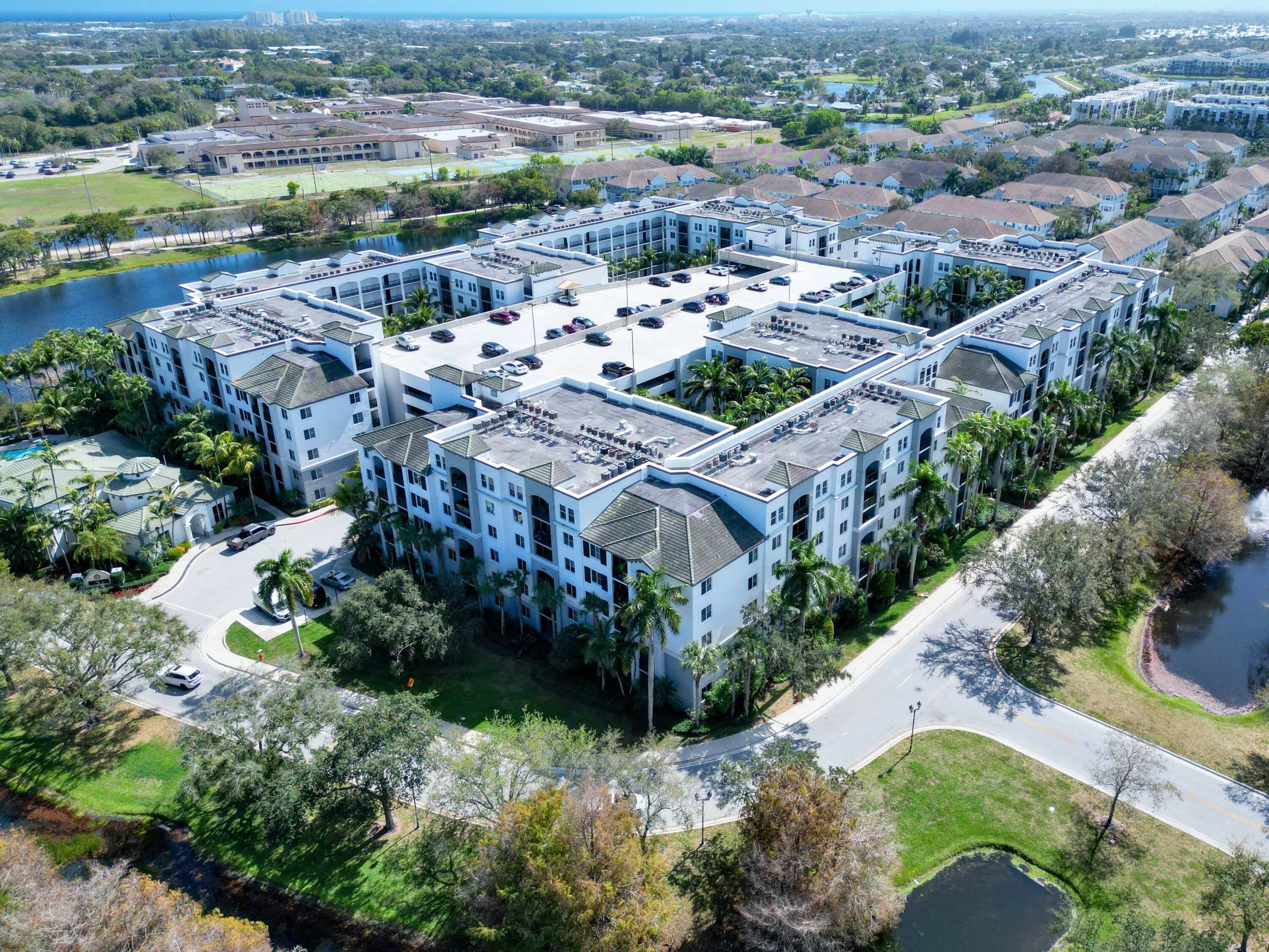 1660 Renaissance Commons Boulevard, Unit 2326 Boynton Beach, FL 33426 - Photo 57 of 57 Drone High NW Corner