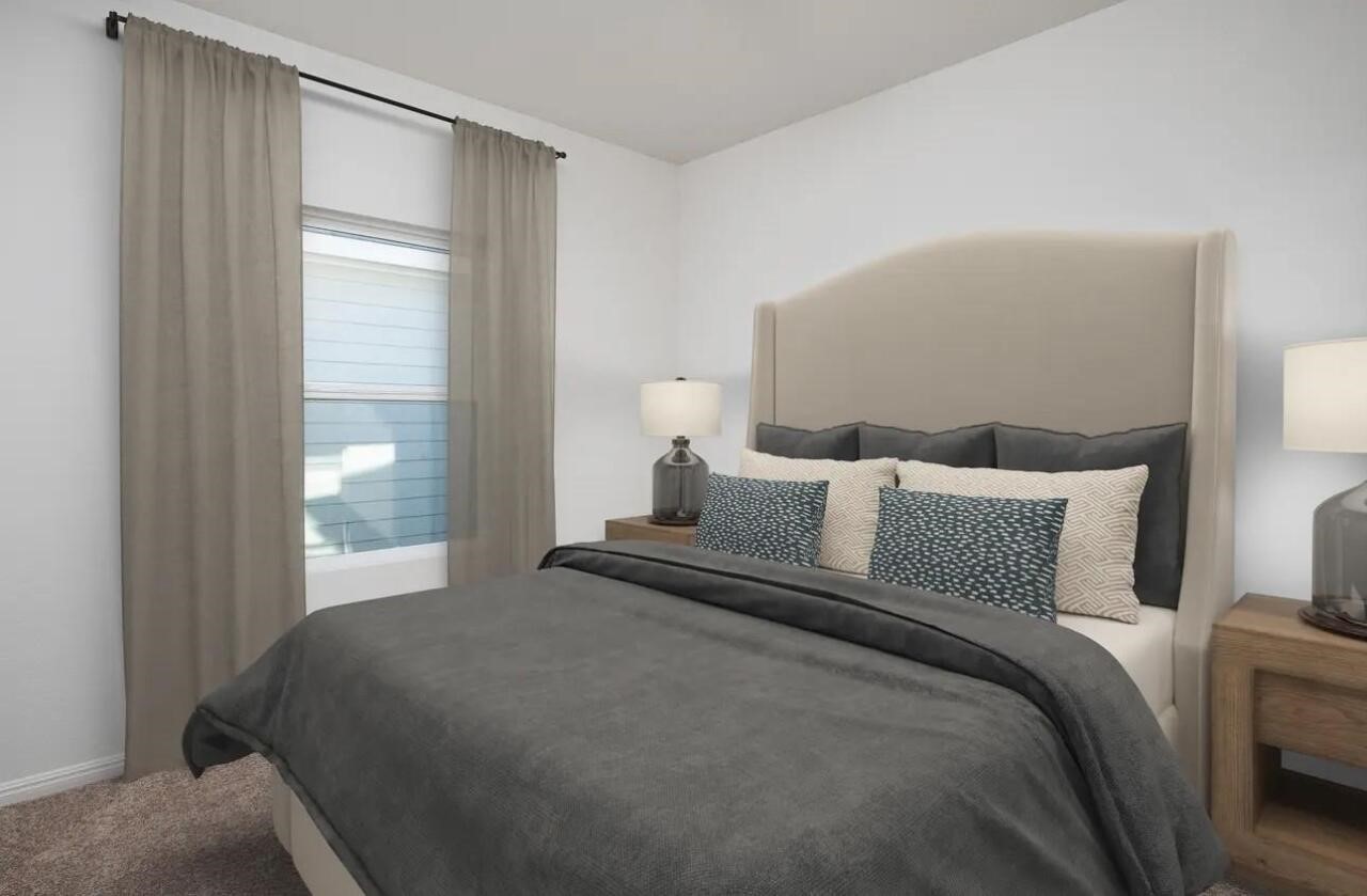 3118 Diamond Vw Lane Angleton, TX 77515 - Photo 6 of 7 a bed room with a bed and a night stand