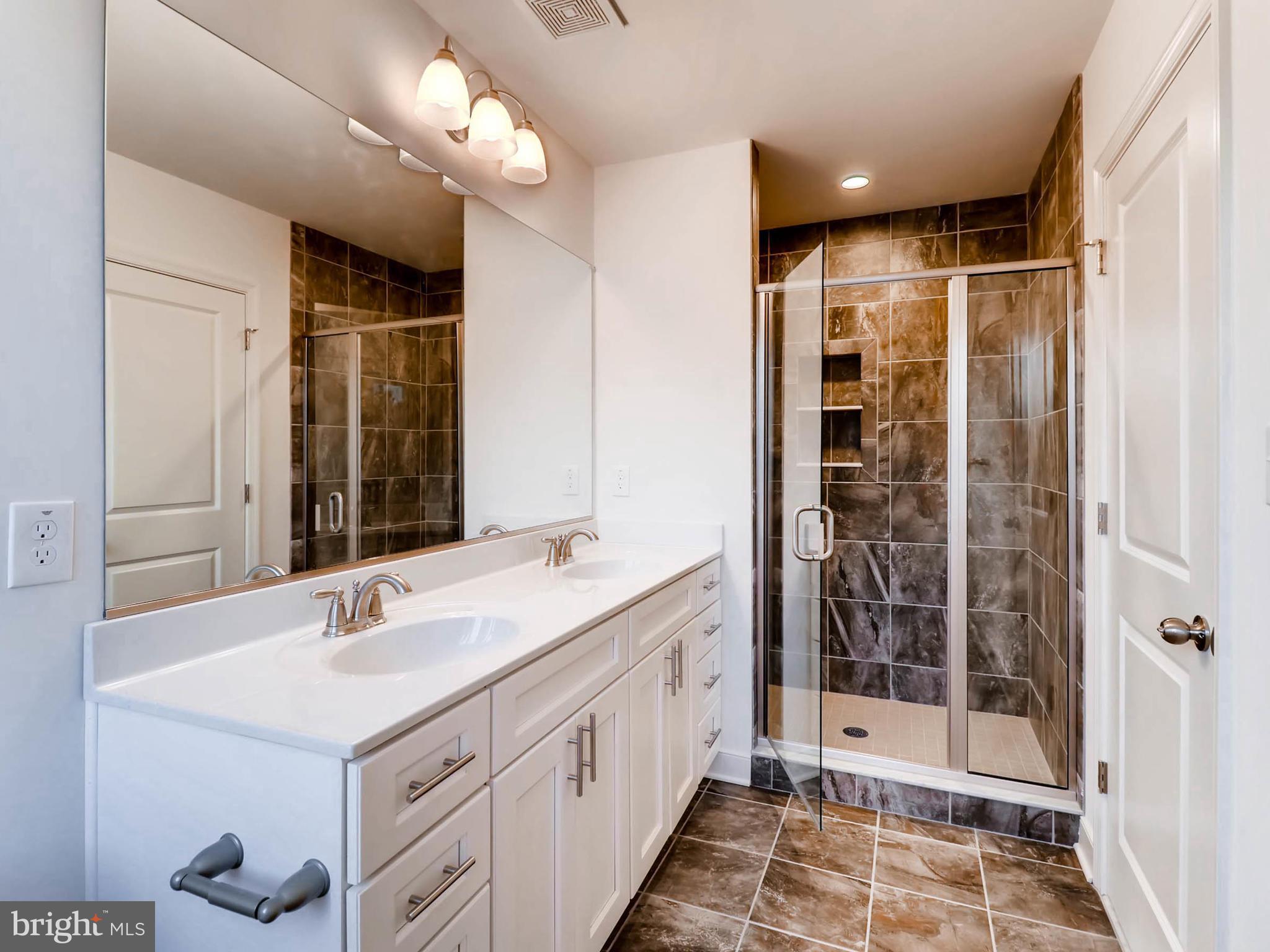 9907 Harford Road Baltimore, MD 21234 - Photo 17 of 30 Master Bath double bowl vanity
