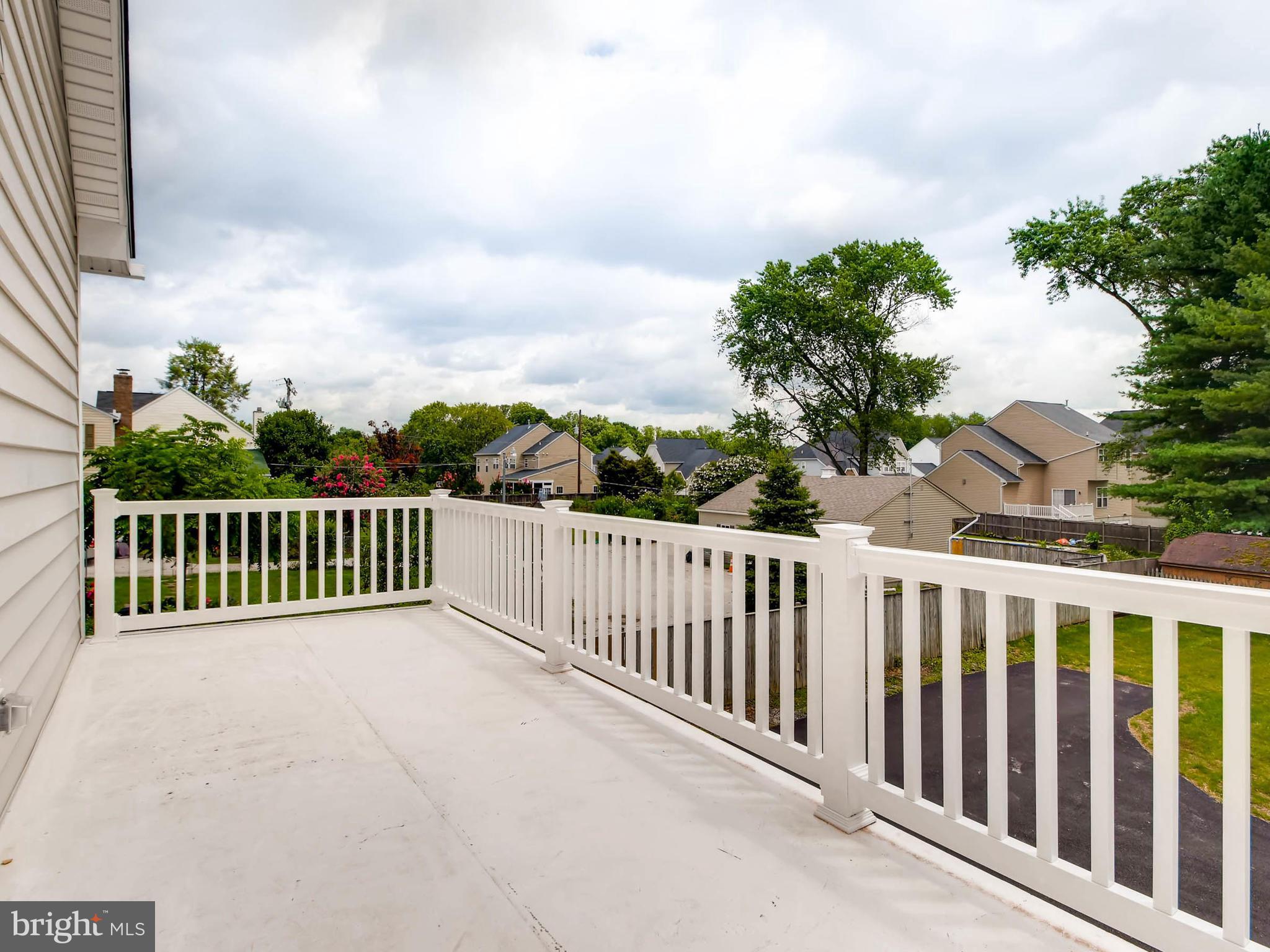 9907 Harford Road Baltimore, MD 21234 - Photo 26 of 30 Rear Balcony