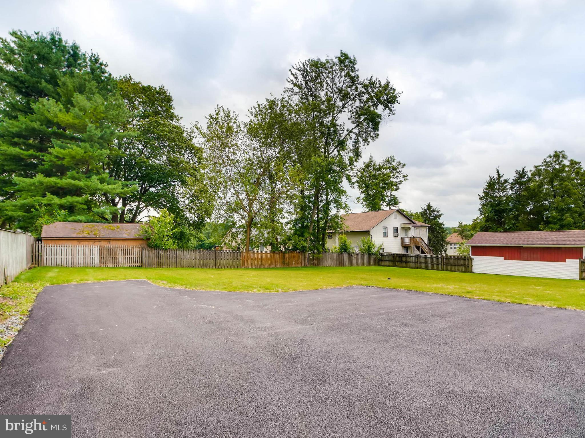 Driveway and Back Yard