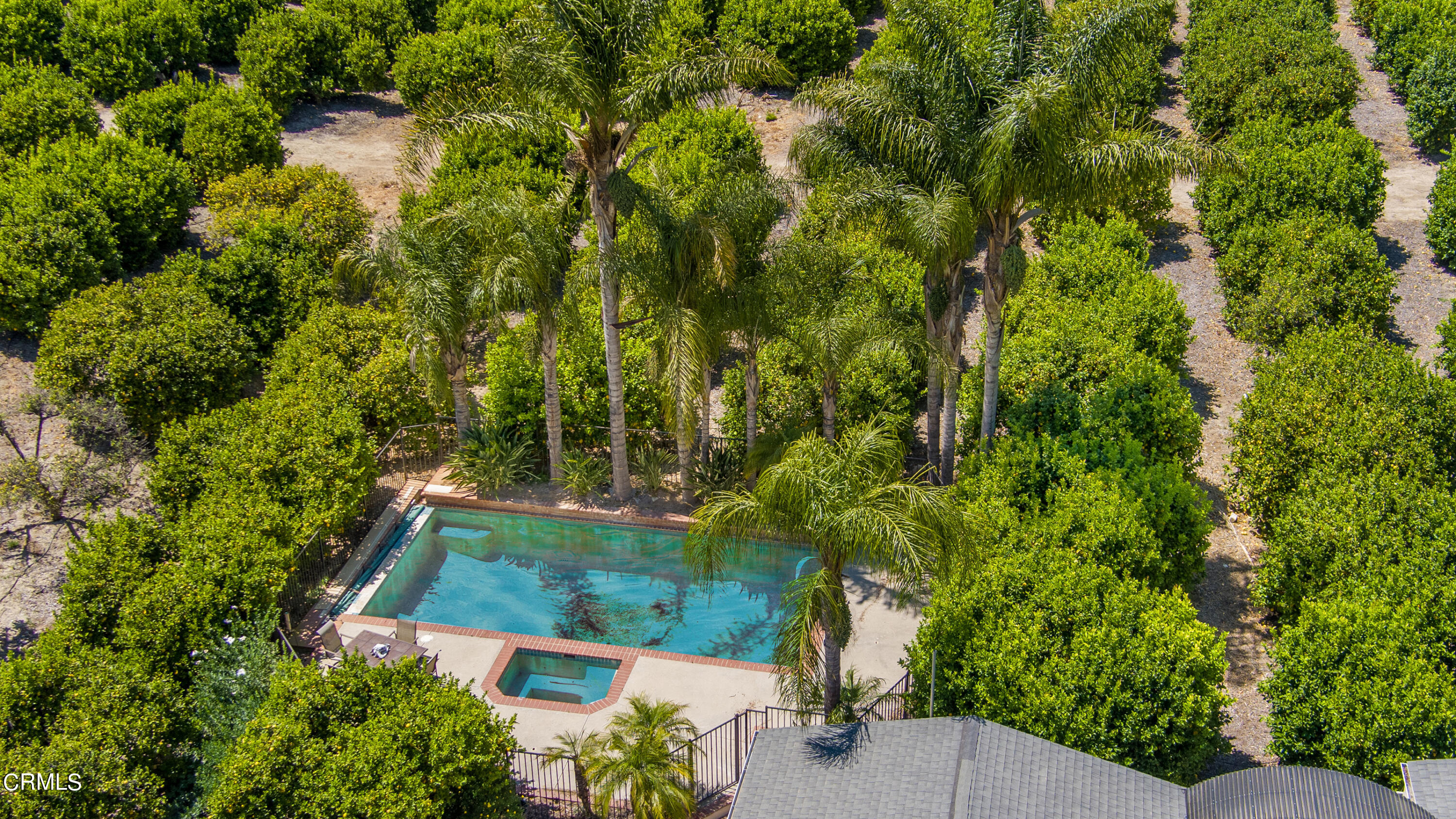 8191 Waters Road Moorpark, CA 93021 - Photo 10 of 13 an aerial view of a house with a yard
