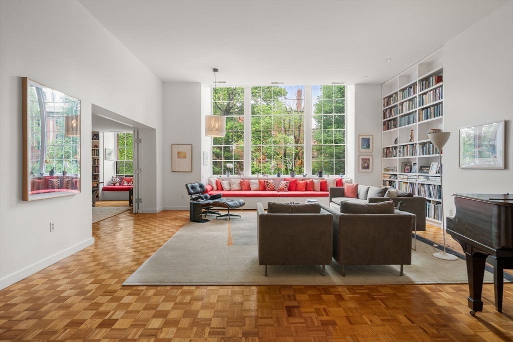 72 Mt Vernon Street, Unit 2A Boston, MA 02108 - Photo 6 of 25 a living room with furniture and window