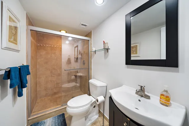 a view of a building with a outdoor space