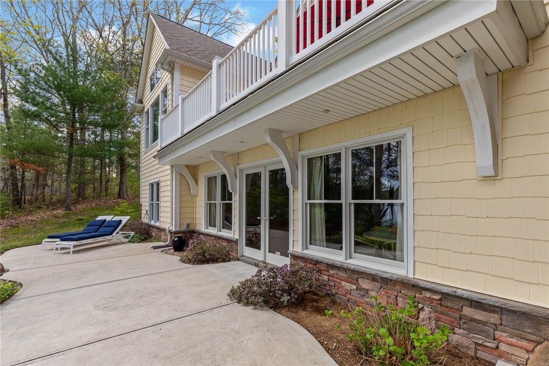 77 Raymonds Point Road Coventry, RI 02816 - Photo 11 of 50 French doors from the lower level and patio.