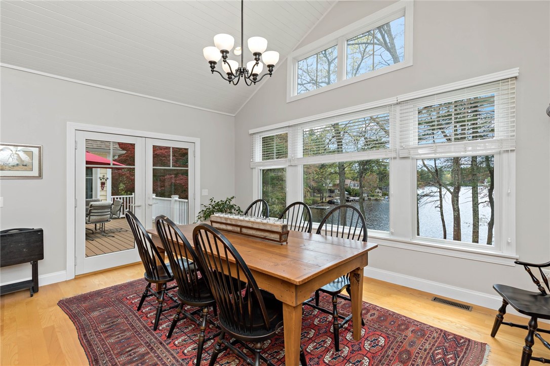 77 Raymonds Point Road Coventry, RI 02816 - Photo 25 of 50 Dining room with view of the pond.