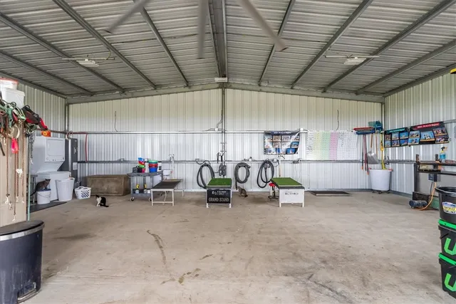 a view of storage and utility room