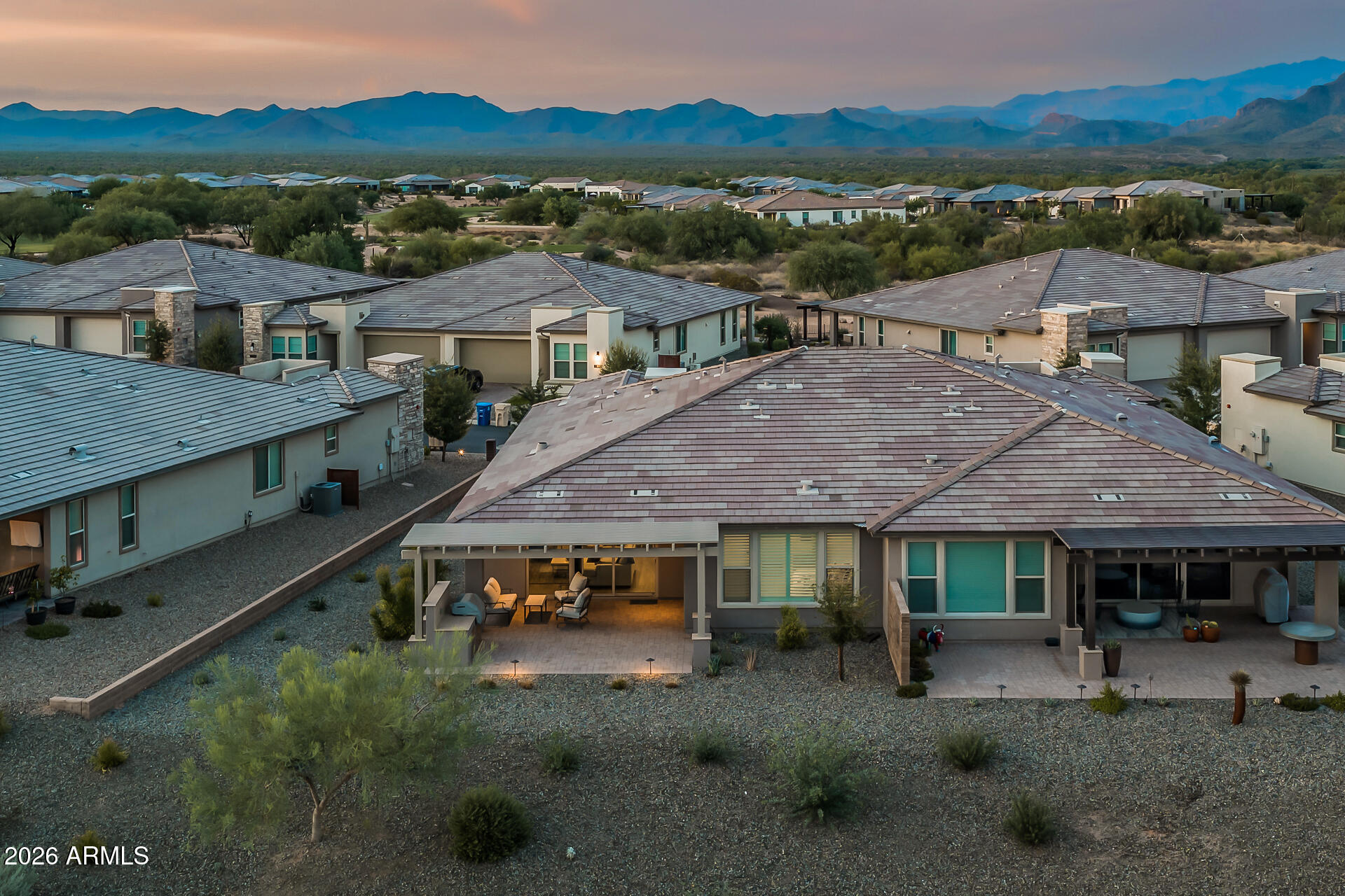 18305 East Spring Valley Court Rio Verde, AZ 85263 - Photo 23 of 62 35) BACK OF HOME