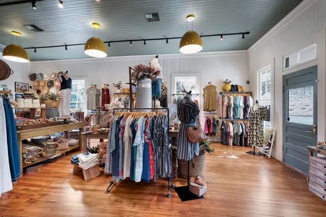 a view of a living room and dining room