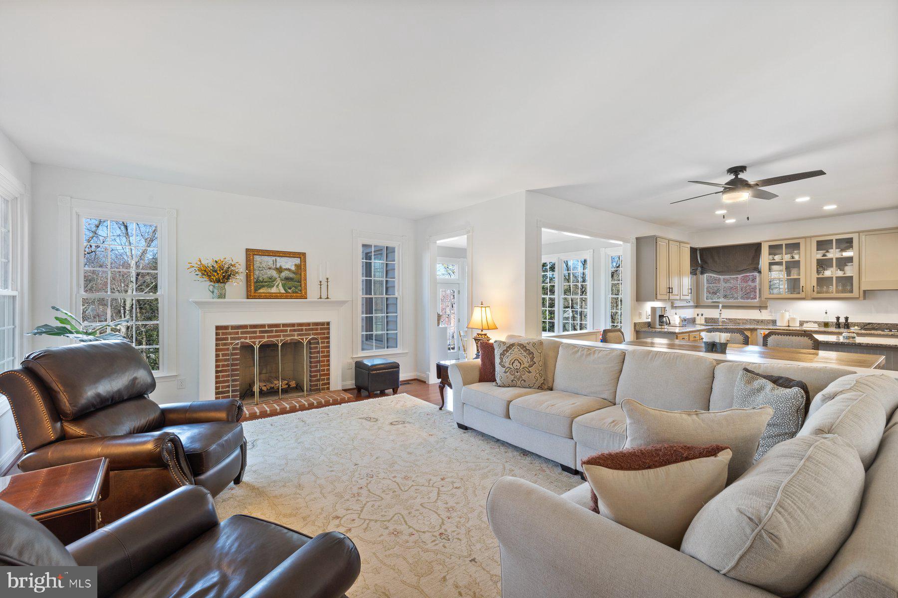 20623 Cutwater Place Sterling, VA 20165 - Photo 16 of 59 a living room with furniture and a fireplace