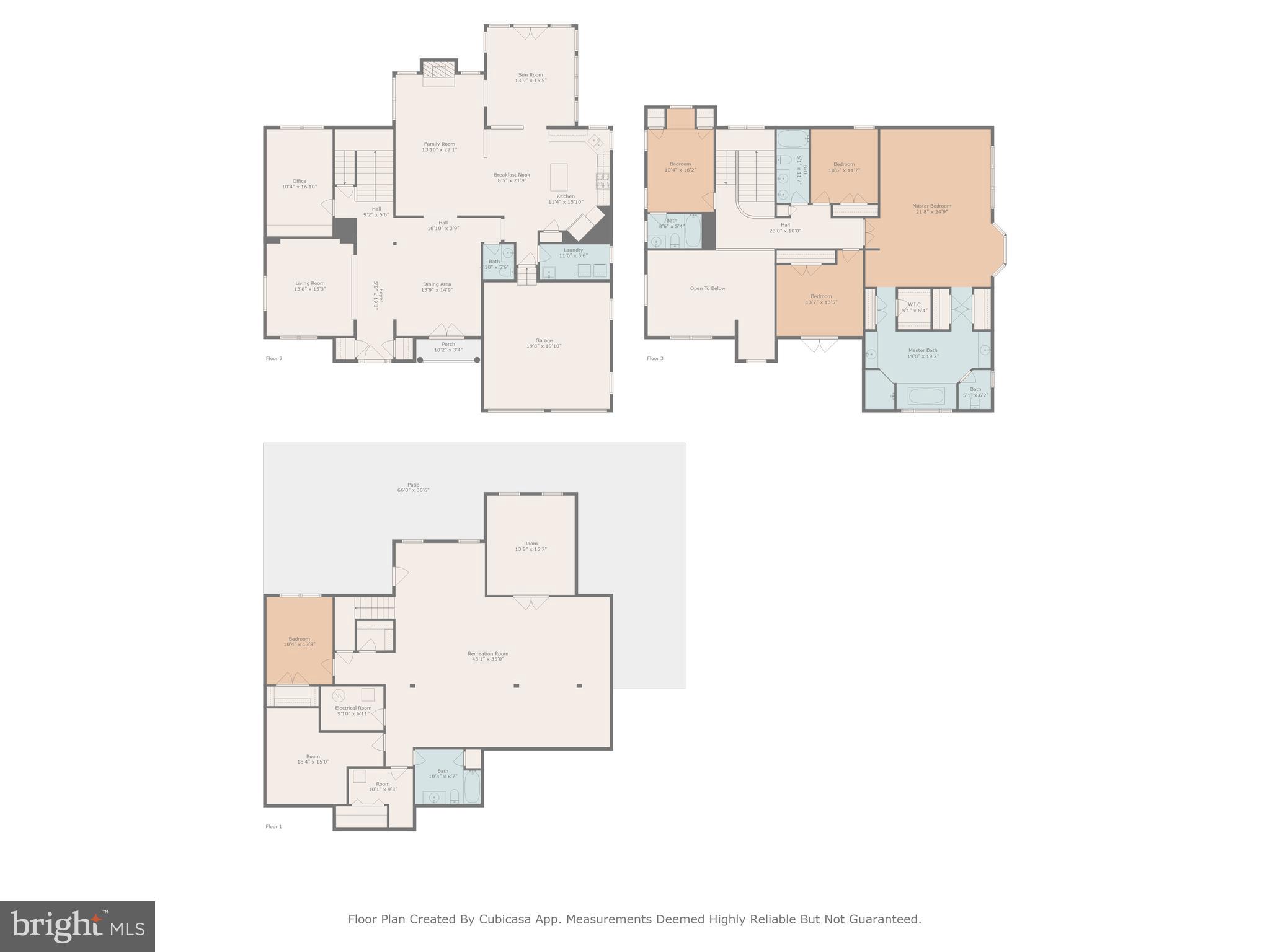 20623 Cutwater Place Sterling, VA 20165 - Photo 54 of 59 a picture of floor plan