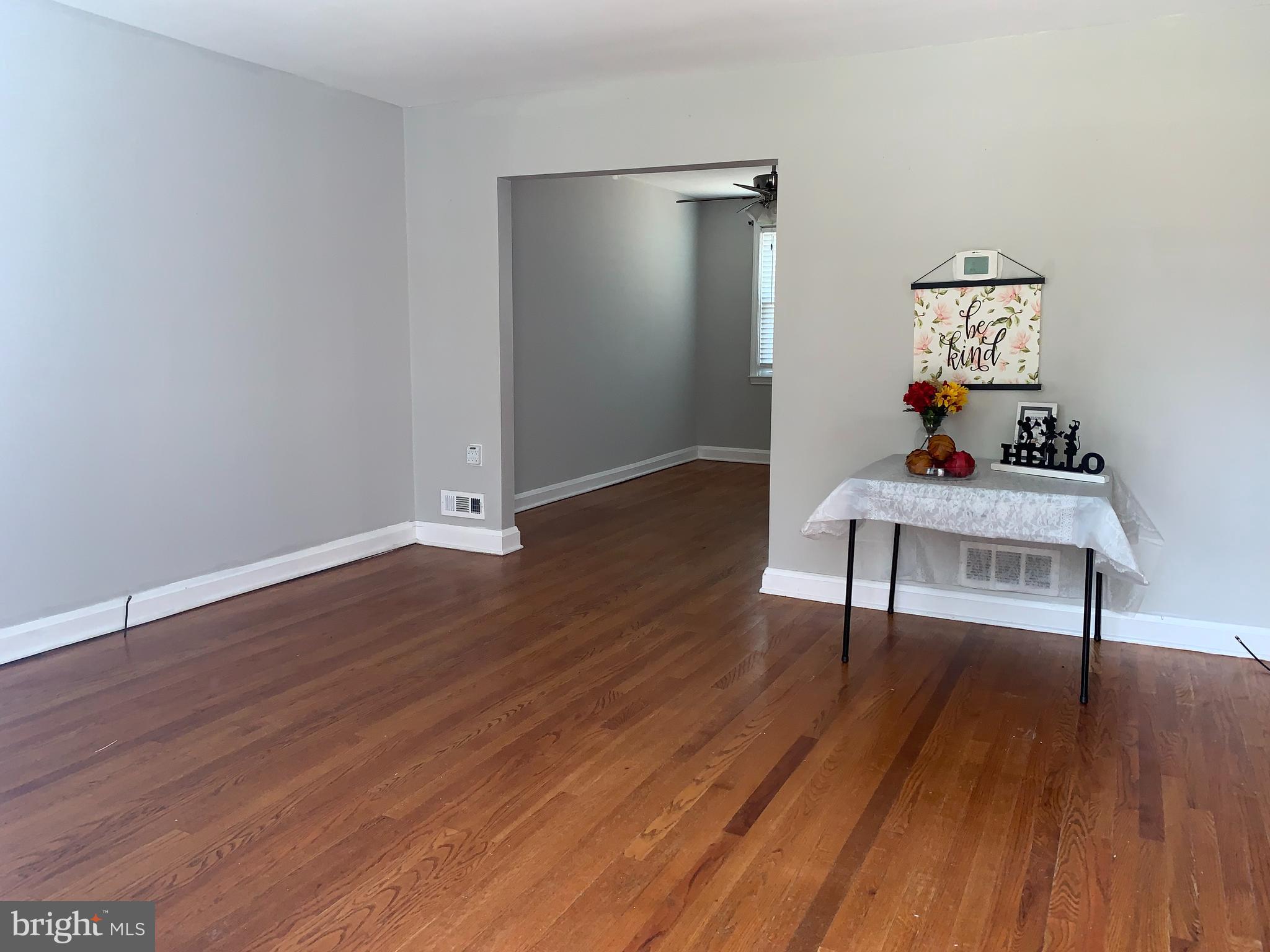 8646 Oak Road Baltimore, MD 21234 - Photo 3 of 37 LIVING ROOM WITH GLEAMING FLOORS