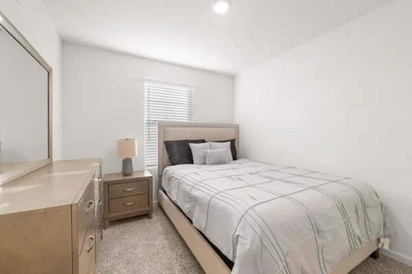 a view of a city with tall buildings