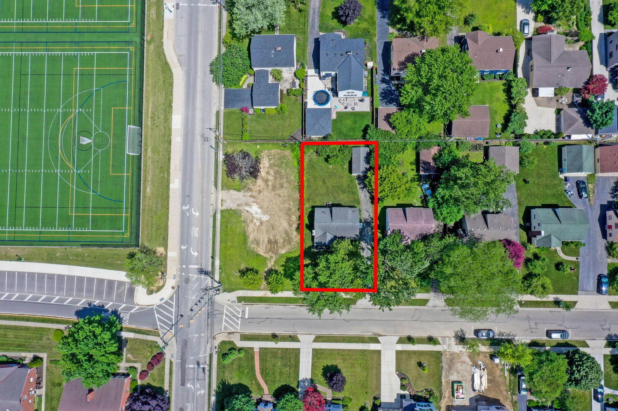 2796 Brandon Road Columbus, OH 43221 - Photo 39 of 44 Aerial View of Home
