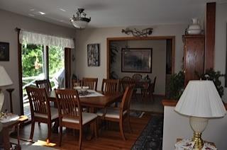 2809 Bristol Road New Harbor, ME 04554 - Photo 9 of 16 Dining Room. back deck directly off...