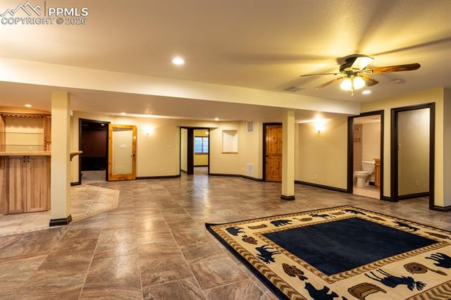 505 Cimarron Road Monument, CO 80132 - Photo 34 of 50 Basement family room