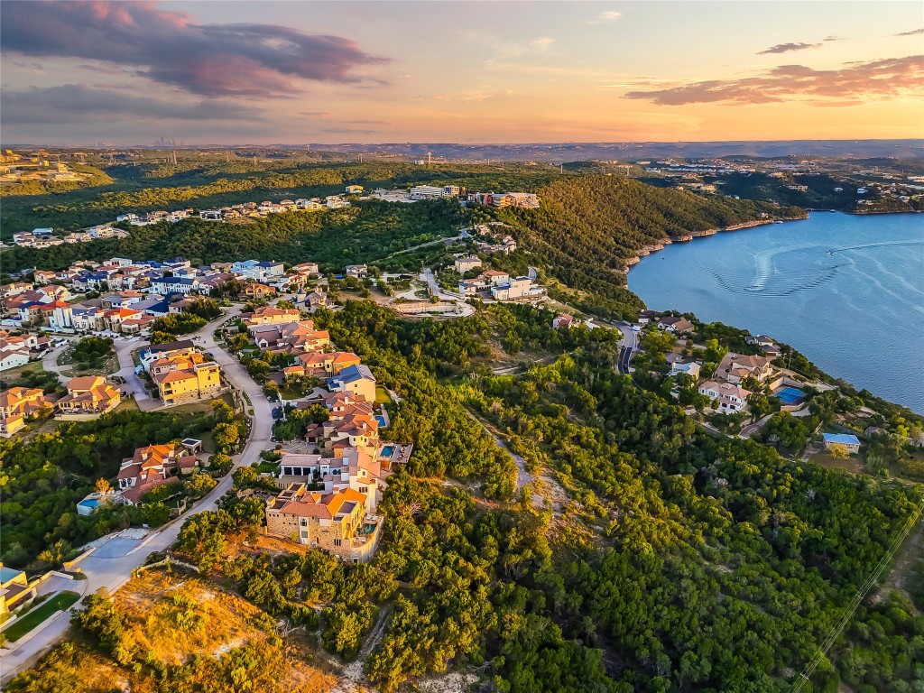 7116 Cielo Azul Pass Austin, TX 78732 - Photo 10 of 17 an aerial view of residential houses with outdoor space and ocean view