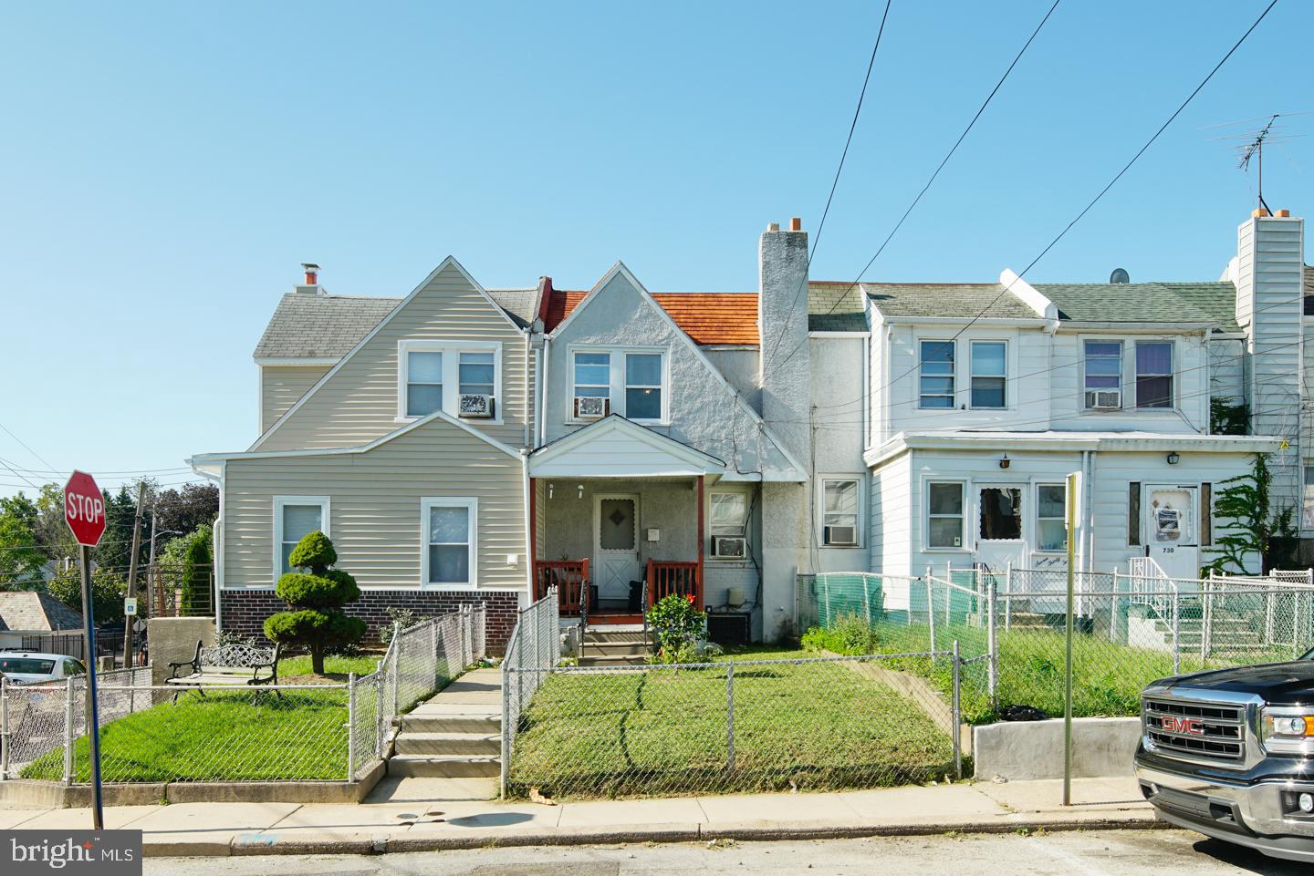 734 Copley Road Upper Darby, PA 19082 - Photo 22 of 22 a front view of a house with a yard