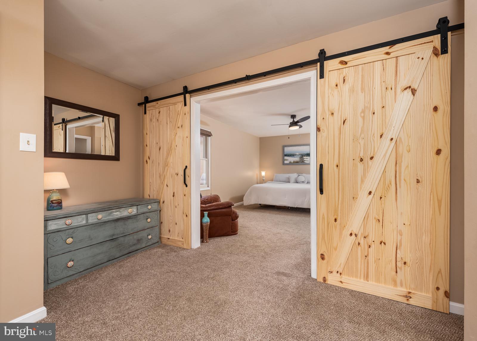 2803 Fennel Road Edgewater, MD 21037 - Photo 18 of 39 Barn Doors separate Bedroom/Office/Nursery