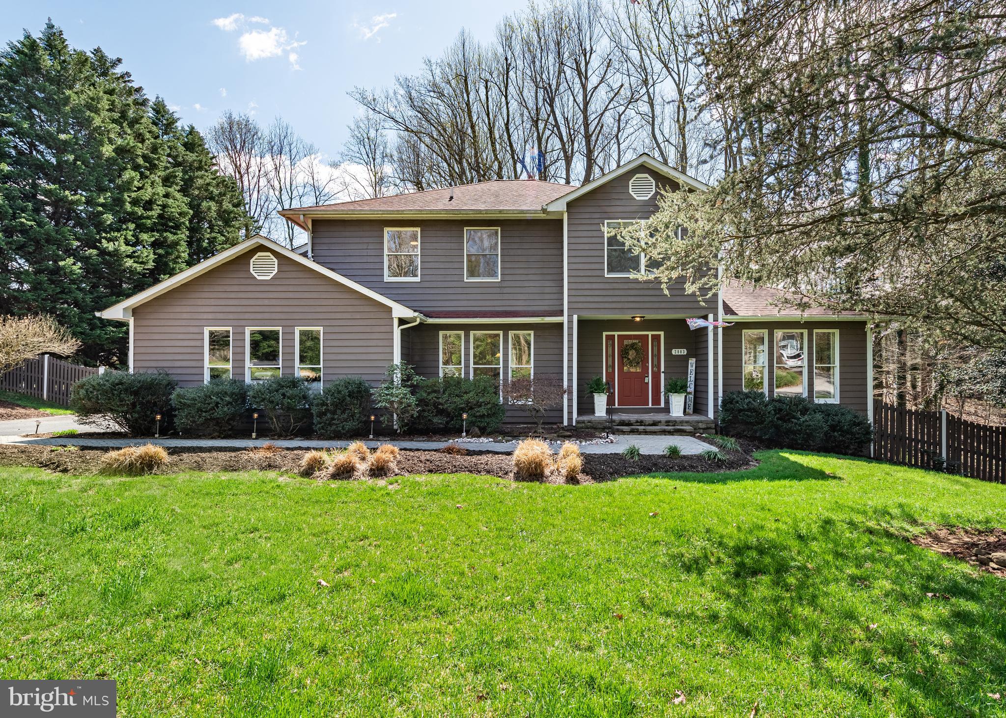 2803 Fennel Road Edgewater, MD 21037 - Photo 34 of 39 Beautiful yard and mature landscaping