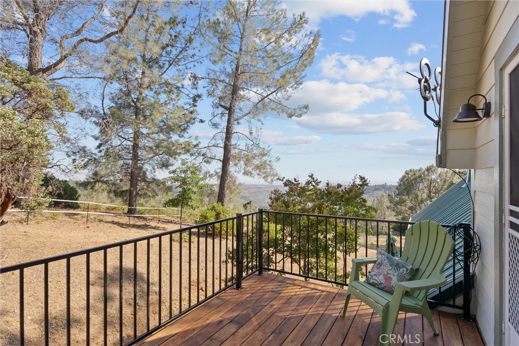 4592 Wendlis Road Forest Ranch, CA 95942 - Photo 24 of 62 Deck off master bedroom with canyon view