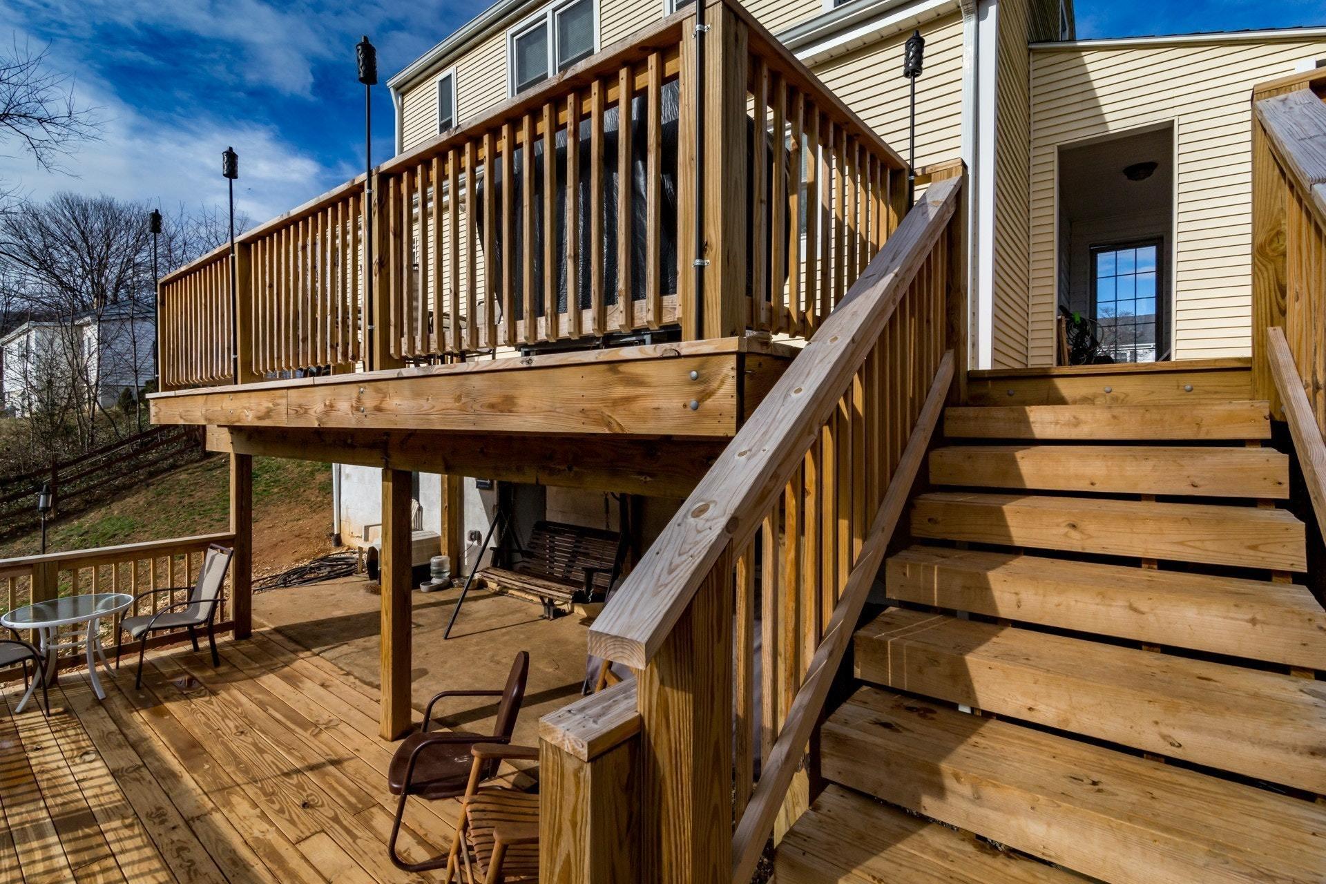 232 Bonavista Road Salem, VA 24153 - Photo 23 of 31 You will love the new double-level deck