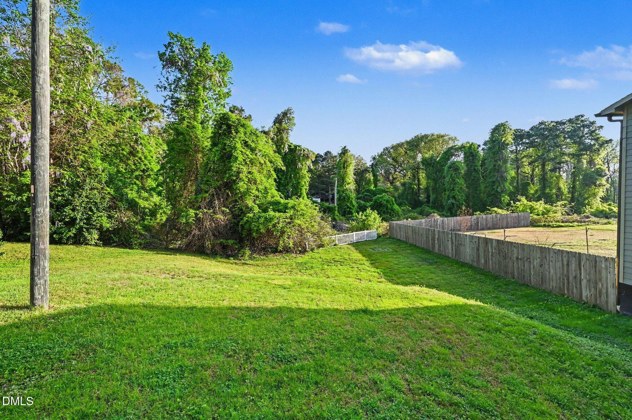 125 Barnhill Street Durham, NC 27707 - Photo 26 of 27 a view of a yard and a yard
