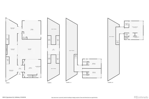a living room with furniture and white walls